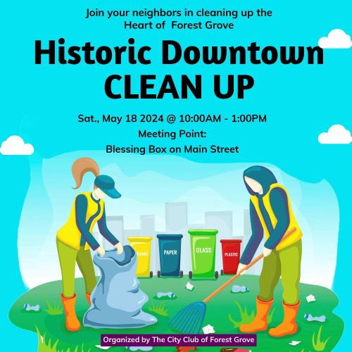 Historic Downtown Clean Up header image