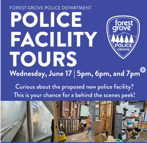 Police Facility Tour header image