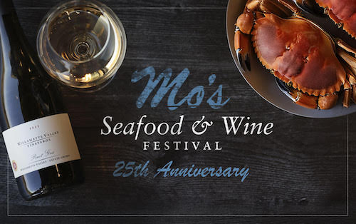 25th Annual Mo's Seafood & Wine Festival header image