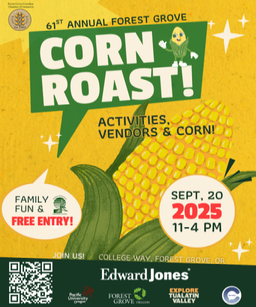 61st Annual Forest Grove Corn Roast header image