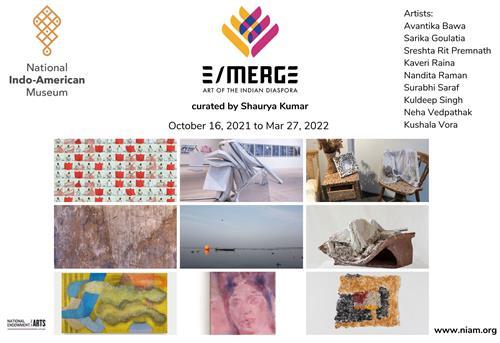 E/MERGE: Art of the Indian Diaspora header image