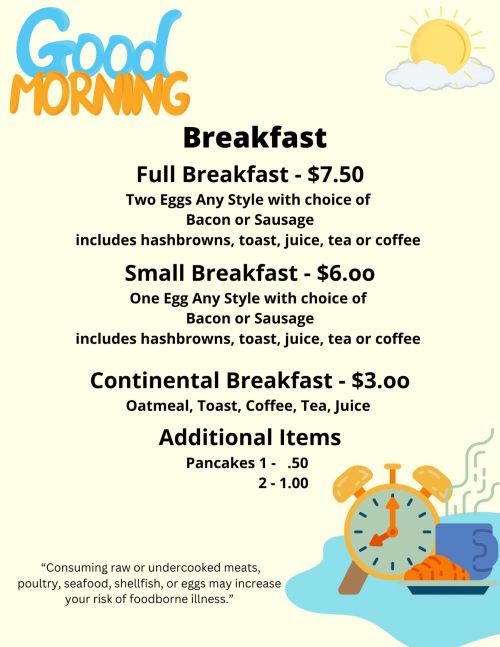 Friday Breakfast at FGSCC header image