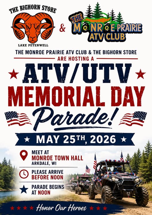 ATV UTV Memorial Day Parade header image