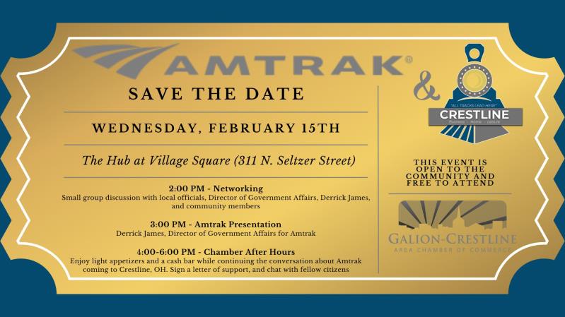 Town Hall: Amtrak in Crestline header image