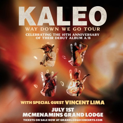 KALEO – Way Down We Go Tour header image