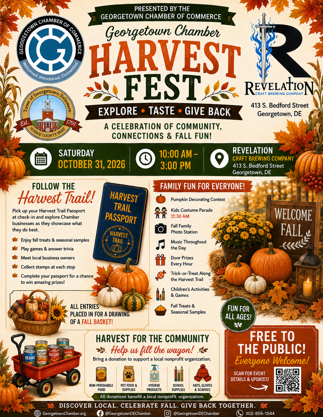 1st Annual Harvest Fest header image