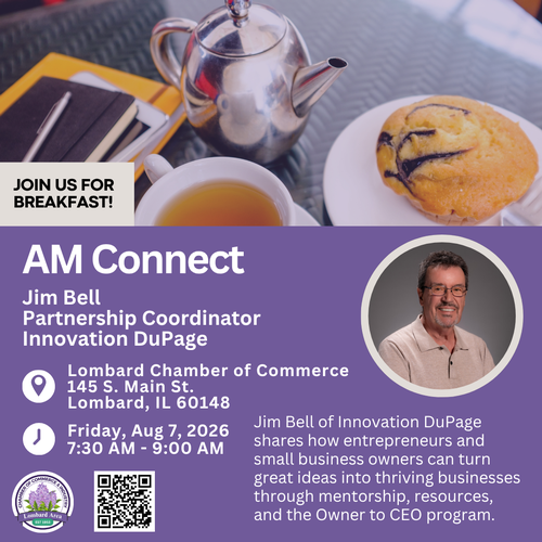 2026 AM Connect August | Jim Bell | Innovation DuPage header image