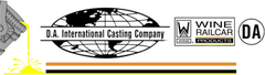 DA International Casting Co logo