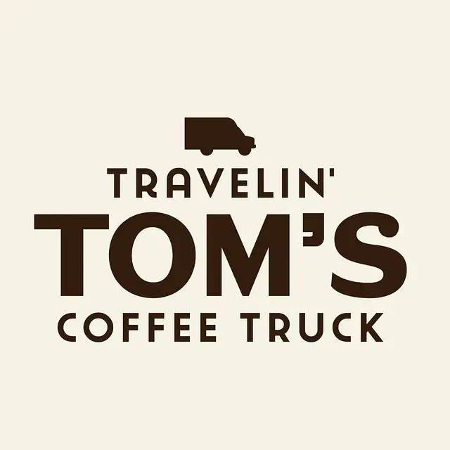 Travelin Tom's Coffee Truck logo