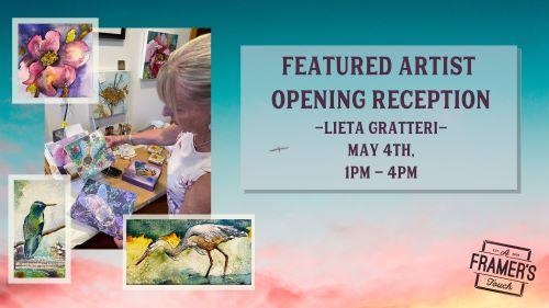 Artist's Reception, Lieta Gratteri header image