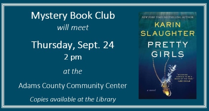 Mystery Book Club  header image