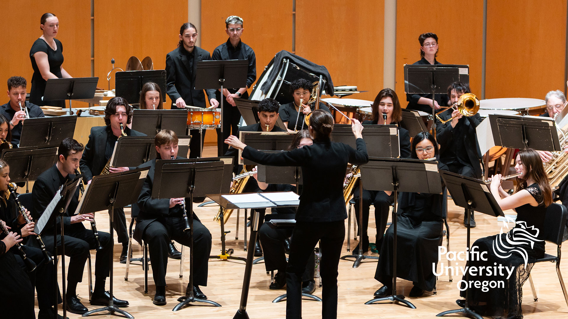 Pacific University Fall Symphonic Band Concert header image