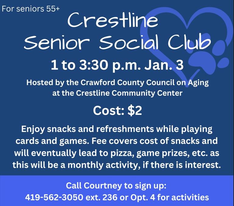 Senior Social Club header image