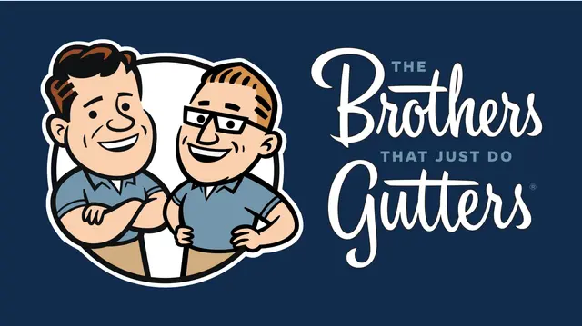 The Brothers that just do Gutters logo