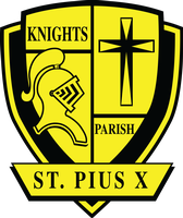 St. Pius X Parish School logo