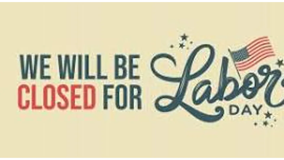 Office Closed-Labor Day