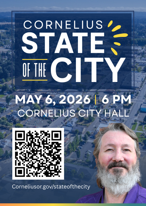 Cornelius "State of the City" header image