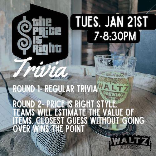 Price is Right Trivia header image