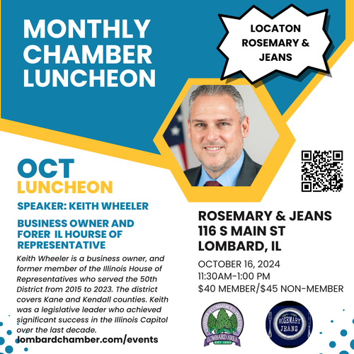 Wednesday Monthly Luncheon - October header image