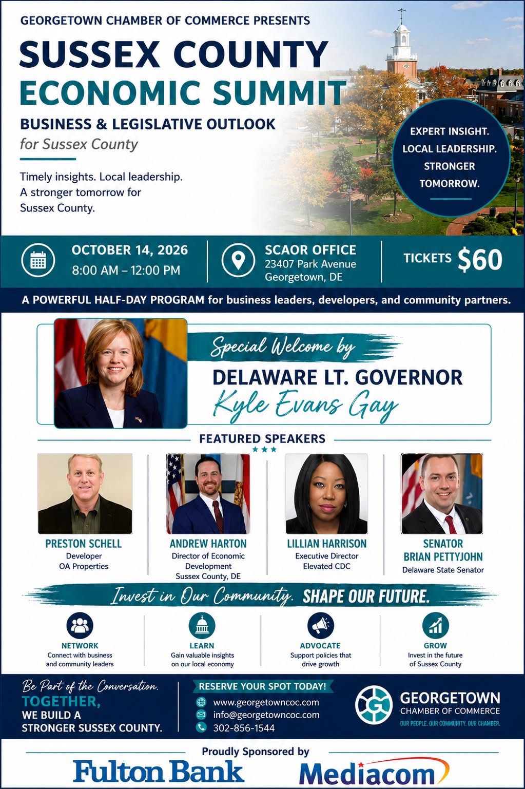 Sussex County Economic & Legislative Summit header image