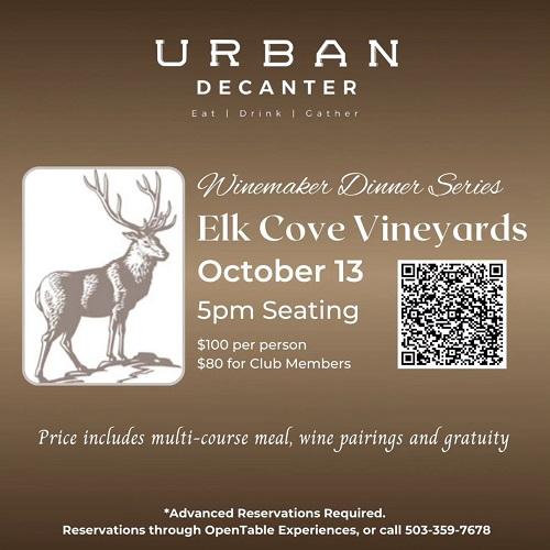 Winemaker Dinner Series header image