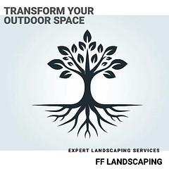 FF Landscaping logo