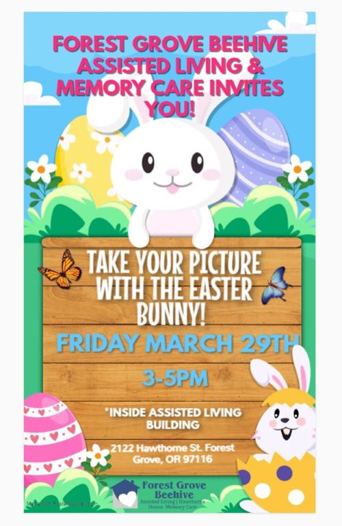 Take your Picture with the Easter Bunny! header image