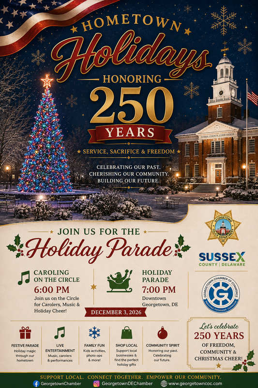 2026 Christmas Parade - Hometown Holidays header image