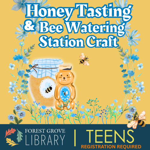 Honey Tasting & Bee Watering Station Craft header image