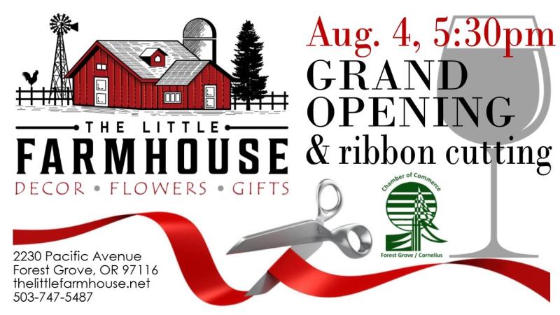 Grand Opening & Ribbon Cutting: The Little Farmhouse header image