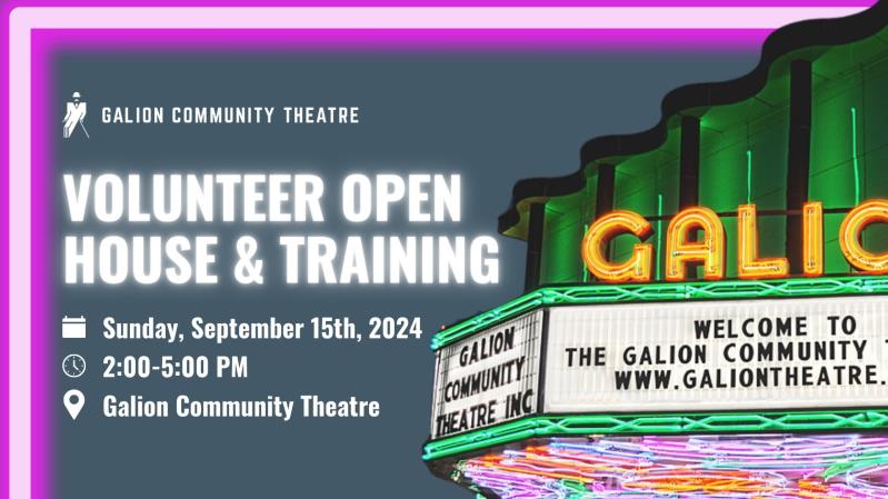 GCT Volunteer Training & Open House header image