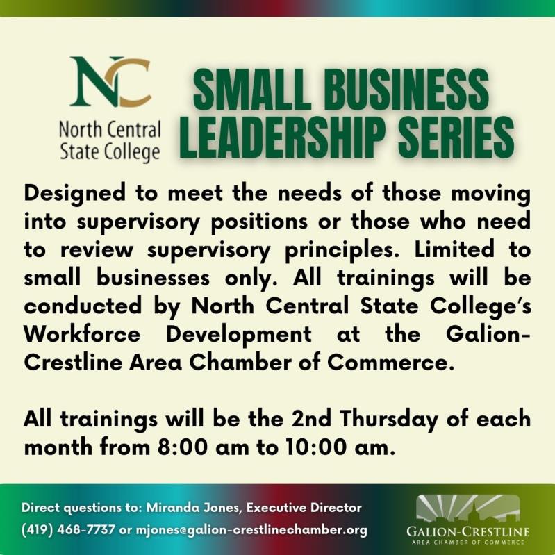 Small Business Leadership Series header image