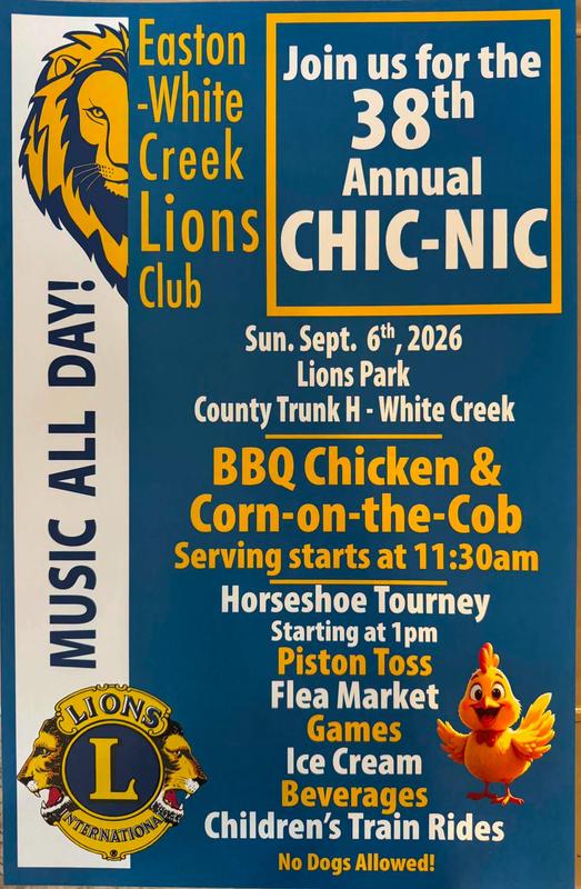 Easton White Creek Lions 38th Annual Chic Nic header image