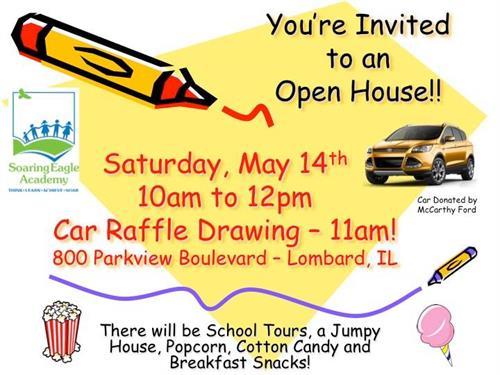 Soaring Eagle Academy - Spring Open House - Car Raffle Drawing header image