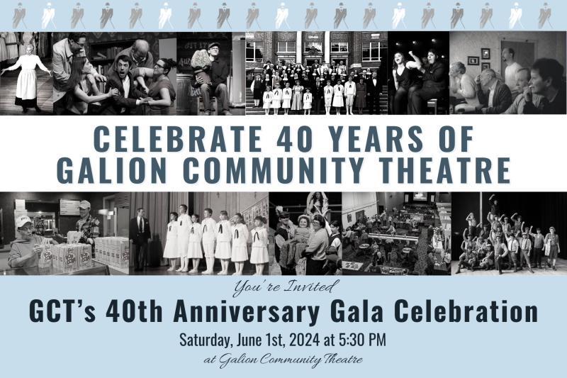 GCT's 40th Anniversary Gala header image