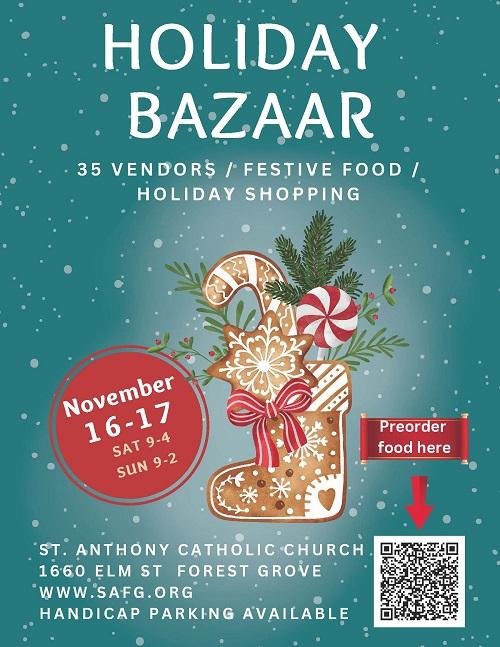 Holiday Bazaar header image