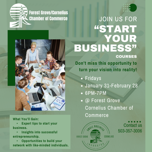 FGC Chamber - Start Your Business Course header image