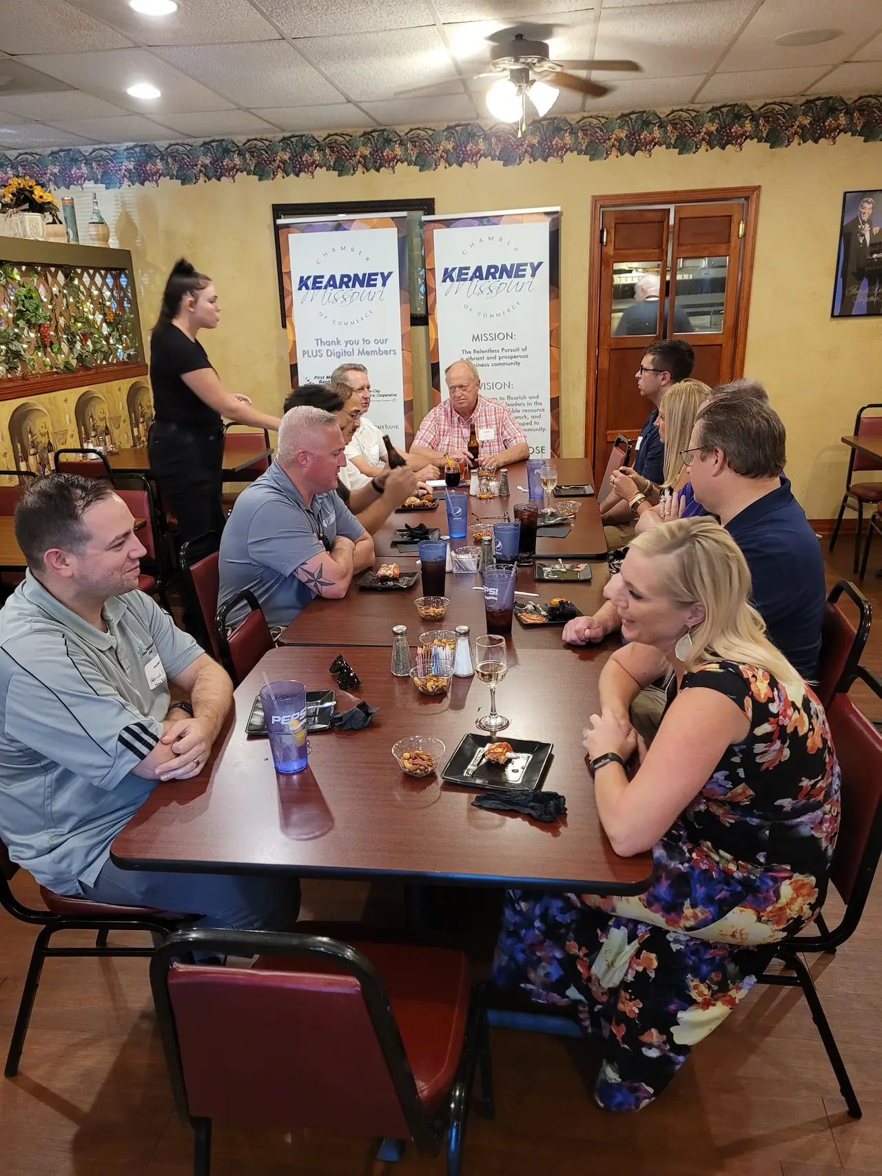 Kearney Chamber volunteers and leaders