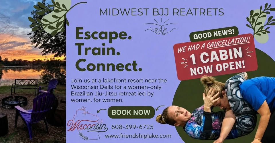 Women's Midwest Fall BJJ Retreat with Courtnie Korpela header image