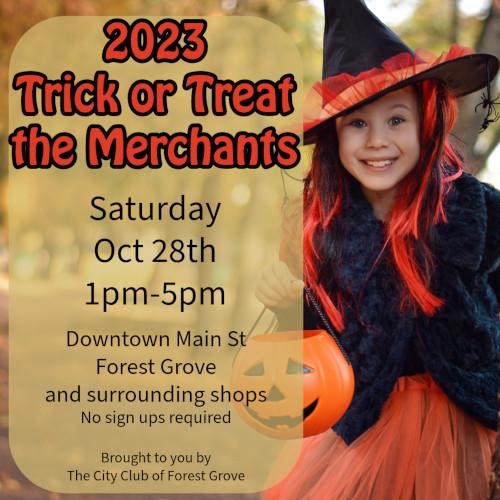 2023 Trick or Treat the Merchants header image