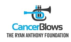 The Ryan Anthony Foundation/CancerBlows logo