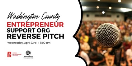 Washington County: Entrepreneur Support Org Reverse Pitch header image