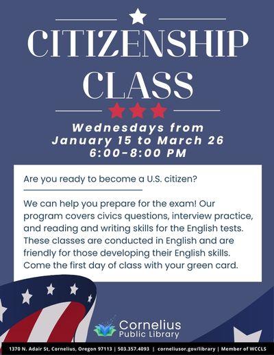Citizenship Class header image