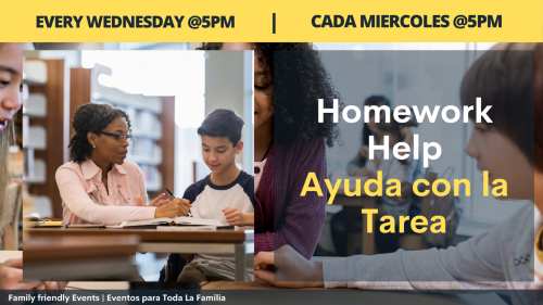 Homework Help | Ayuda con la Tarea header image