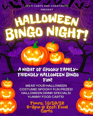 Halloween Bingo Night  header image