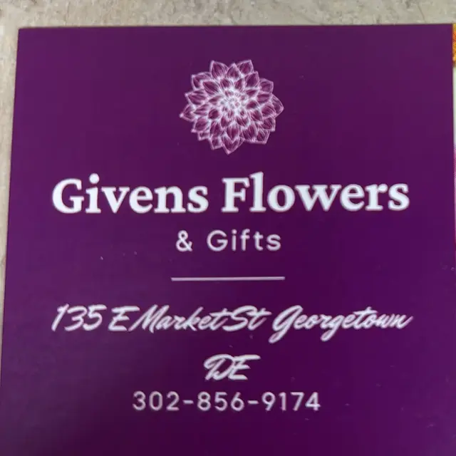 GIVENS FLOWERS & GIFTS logo