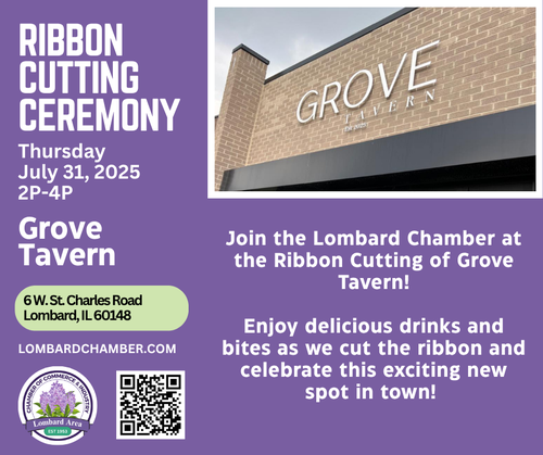 2025 Ribbon Cutting - Grove Tavern header image