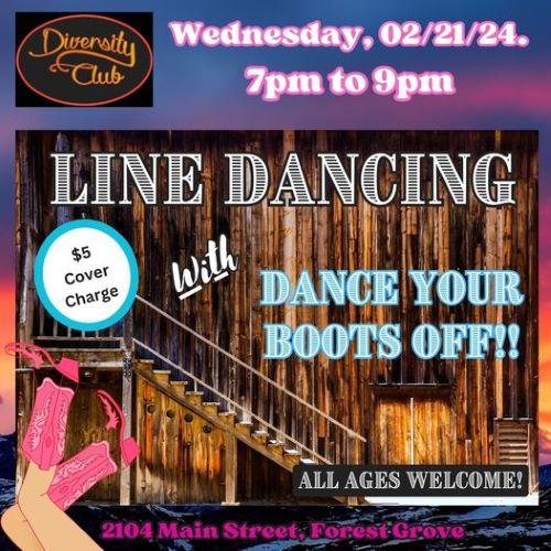 Line Dancing with Dance Your Boots Off header image
