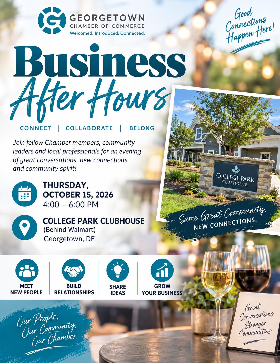 1st of 2 October Business After Hours header image