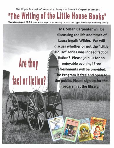 "The Writing of the Little House Books" header image